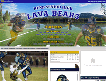 Tablet Screenshot of bendfootball.com